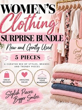 🎀 Women’s Clothing Surprise Bundle - 5 Pieces! 🎀 PRICE IS FIRM | Box value $300+
